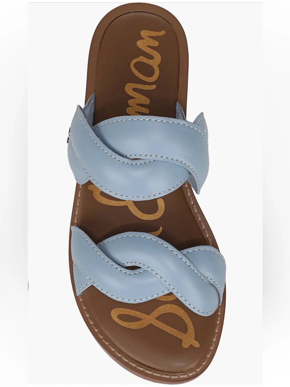 Sam Edelman Blue Hellen Slide Sandal NWT - Picture 5 of 9
